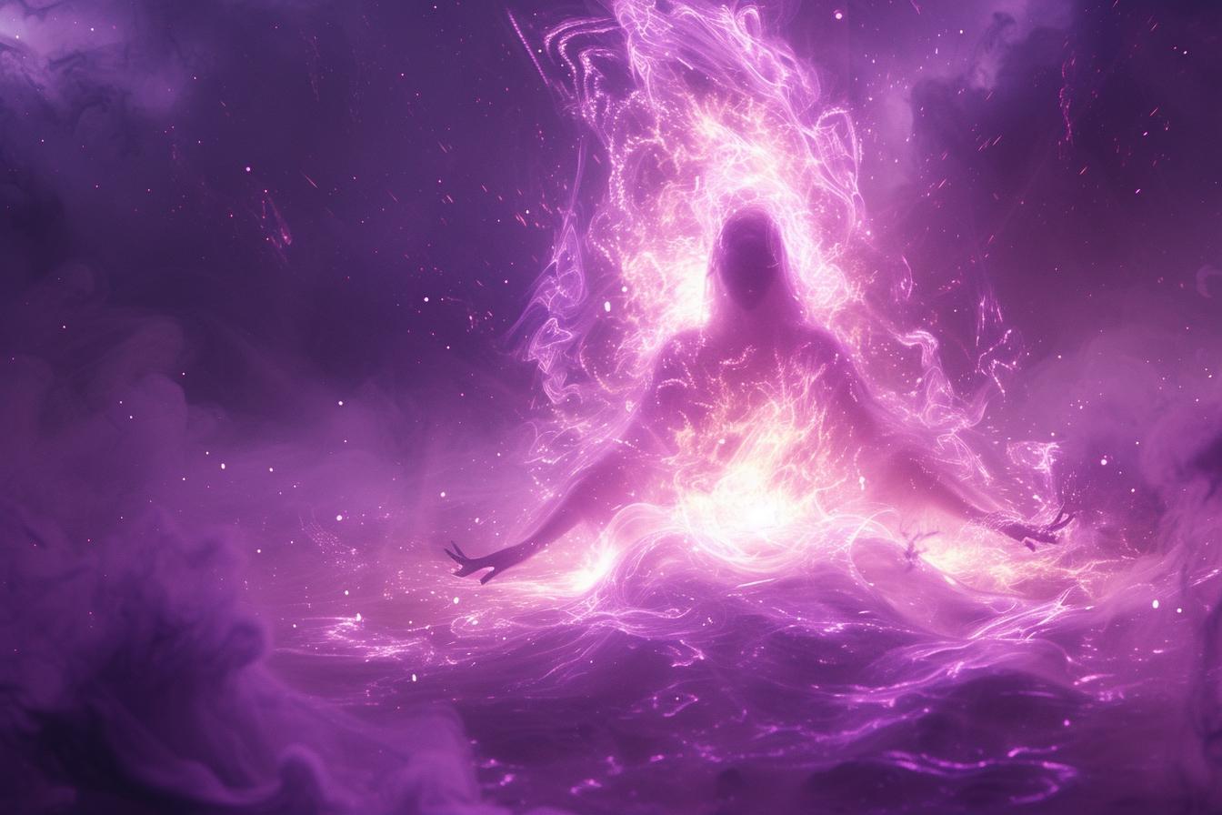 Origine et enseignement de la flamme violette